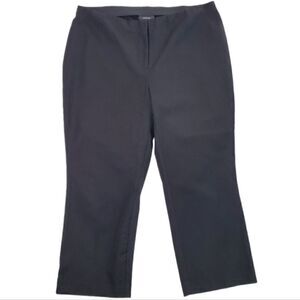 Alfani Black Cropped Ankle Pants